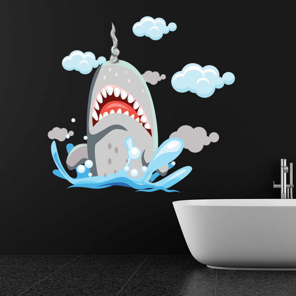 Narwhal Whale Wall Sticker