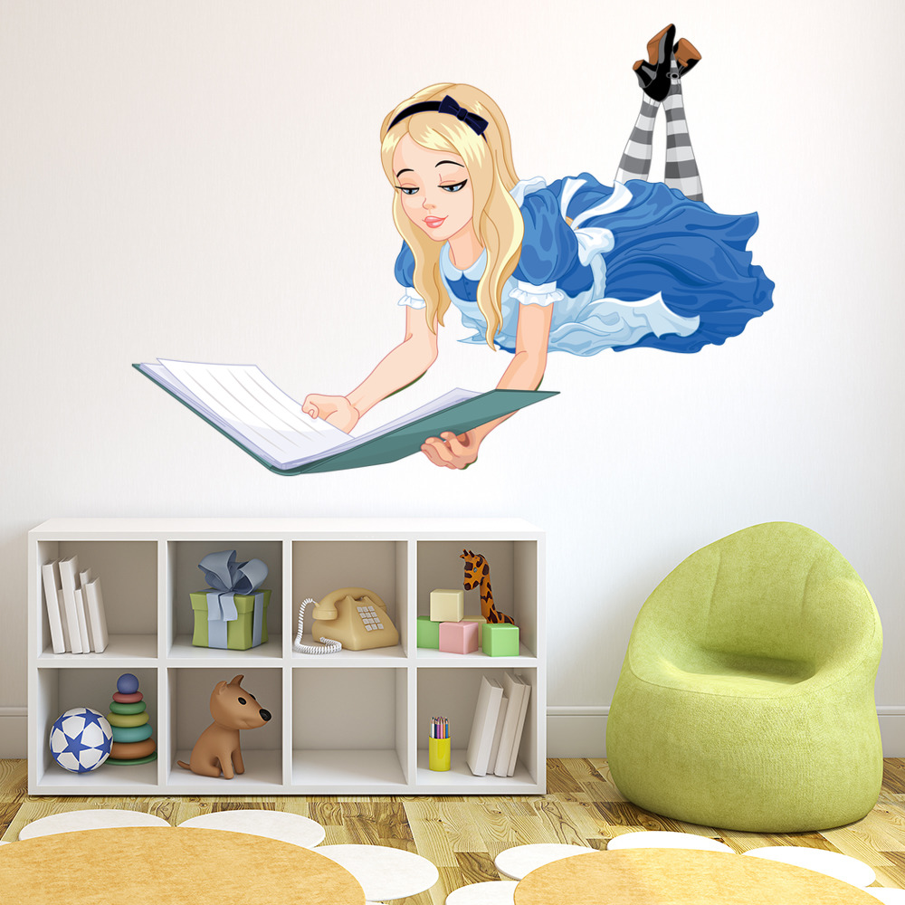 Alice In Wonderland Wall Sticker