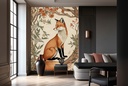 The Fox Chinoiserie Wall Mural Wallpaper