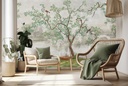 Garden Tree Chinoiserie Wall Mural Wallpaper