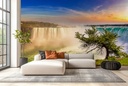Niagra Falls Waterfall Sunset Wall Mural Wallpaper