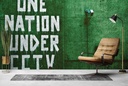 One Nation Under CCTV Banksy Wall Mural Wallpaper