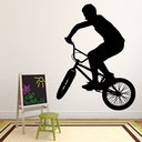 BMX Rider Cycling Sports Wall Sticker