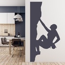 Extreme Rock Climbing Sports Wall Sticker
