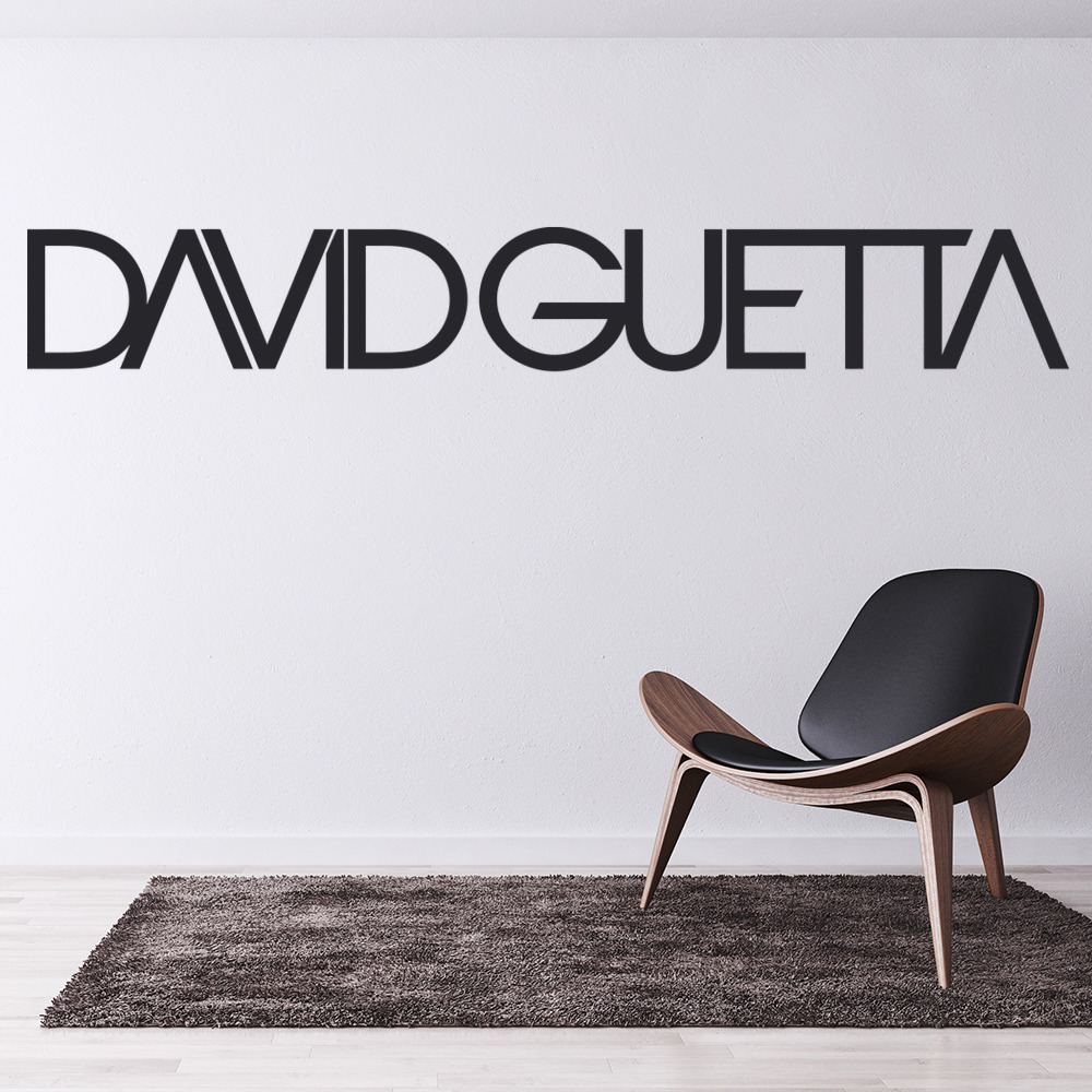 David Guetta Band Music Wall Sticker