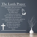 The Lords Prayer Bible Verse Wall Sticker - Mod6