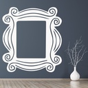 Photo Frame Friends Design Wall Sticker