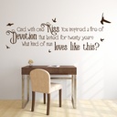 What Kind Of Man Florence and the Machine Wall Sticker