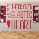 Elastic Heart Sia Song Lyrics Wall Sticker