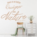 No Better Designer McQueen Fashion Quote Wall Sticker