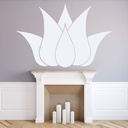 Lotus Flower Purity Beauty Floral Wall Sticker