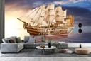 Majestic Ship Wall Mural Wallpaper