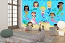 Mermaids Fairytale Wall Mural Wallpaper