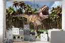 T-Rex Roar Dinosaur Wall Mural Wallpaper