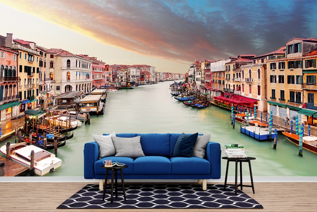 Grand Canal Venice Italy Wall Mural Wallpaper - Mod5