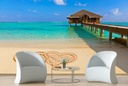 Maldives Dream Ocean Paradise Wall Mural Wallpaper