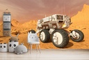Planet Mars Rover Robot Wall Mural Wallpaper