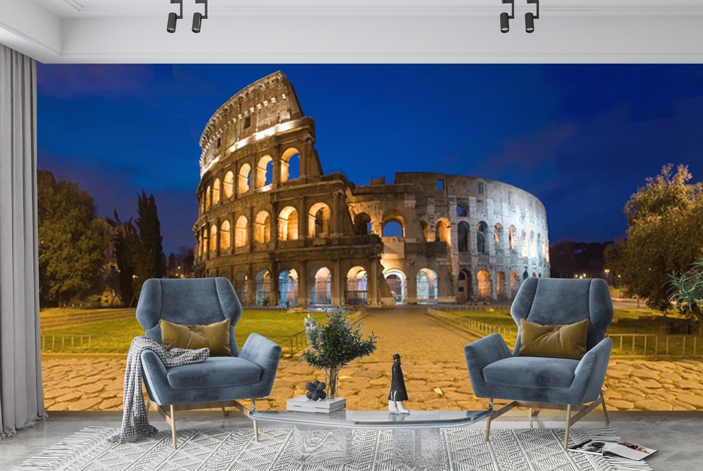 Colosseum Rome Italy Wall Mural Wallpaper
