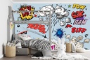 Comic Book Pop Art Wall Mural Wallpaper