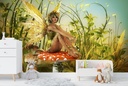 Garden Fairy Wall Mural Wallpaper
