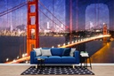 Brooklyn Bridge Cityscape Wall Mural Wallpaper