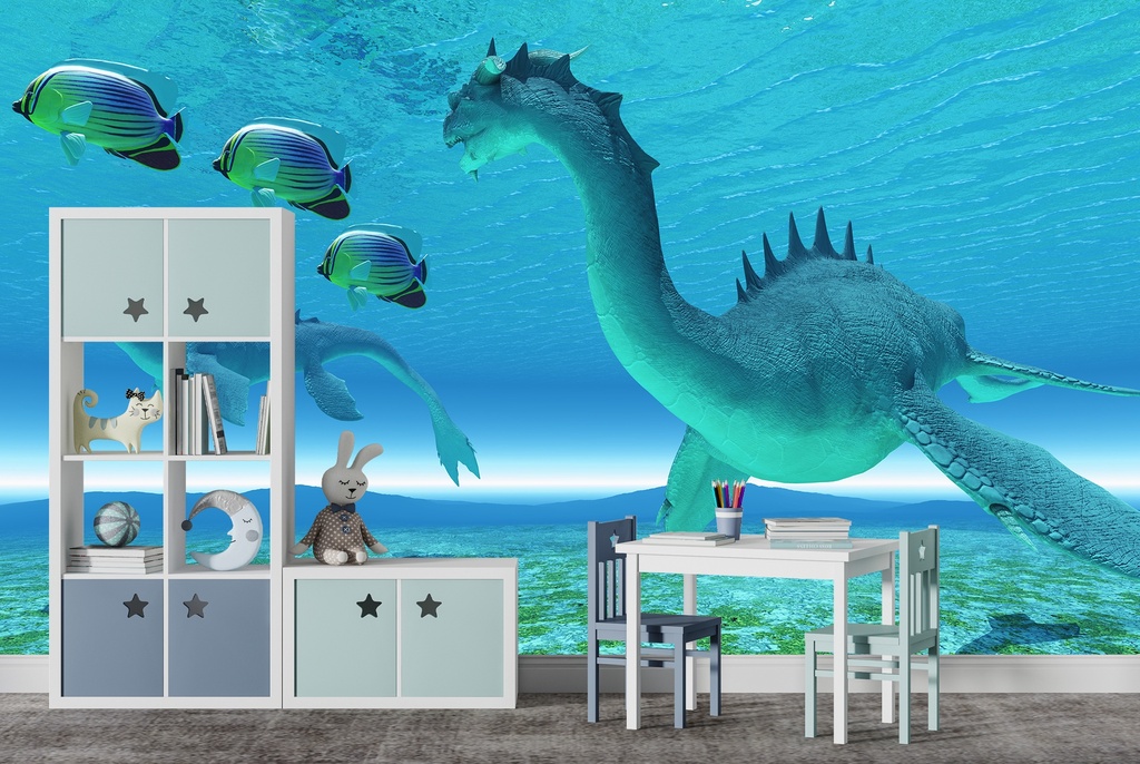 Sea Dragons Wall Mural Wallpaper