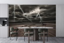 Thunderstorm Lightning Wall Mural Wallpaper