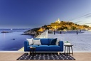 Castle Sunset Ibiza Wall Mural Wallpaper