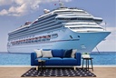 Luxury Cruise Ship Wall Mural Wallpaper