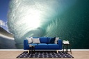 Surfing Wave Ocean Wall Mural Wallpaper