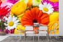 Summer Flowers Wall Mural Wallpaper
