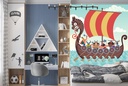 Viking Warship Wall Mural Wallpaper