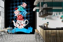 Mad Hatters Tea Party Wall Mural Wallpaper