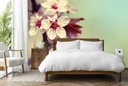 Pink Cherry Blossom Wall Mural Wallpaper - Mod3