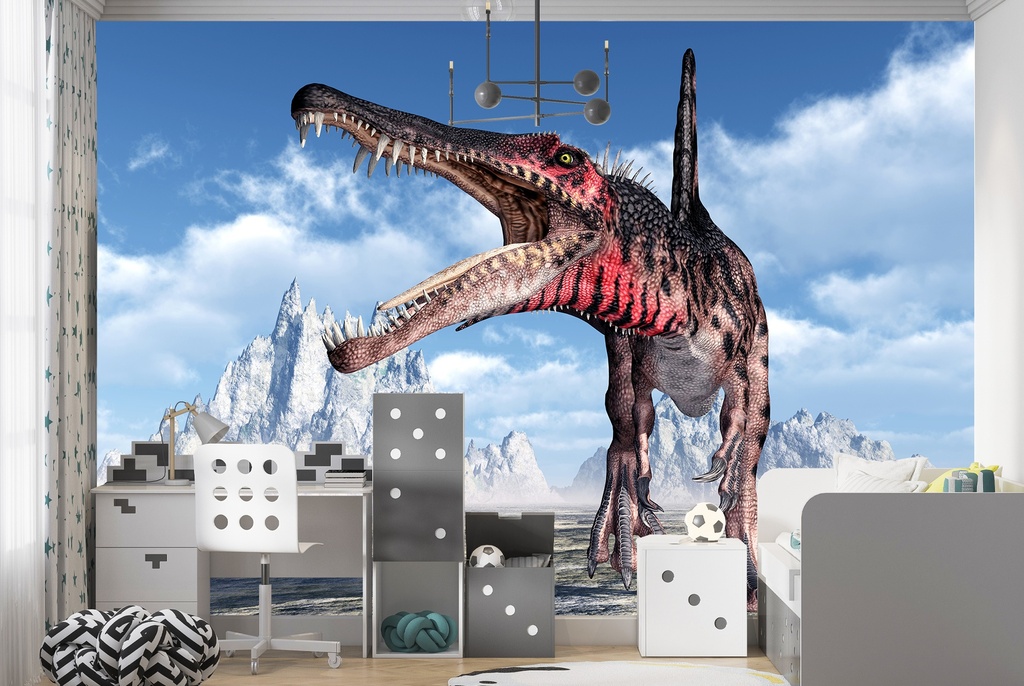Spinosaurus Dinosaur Wall Mural Wallpaper