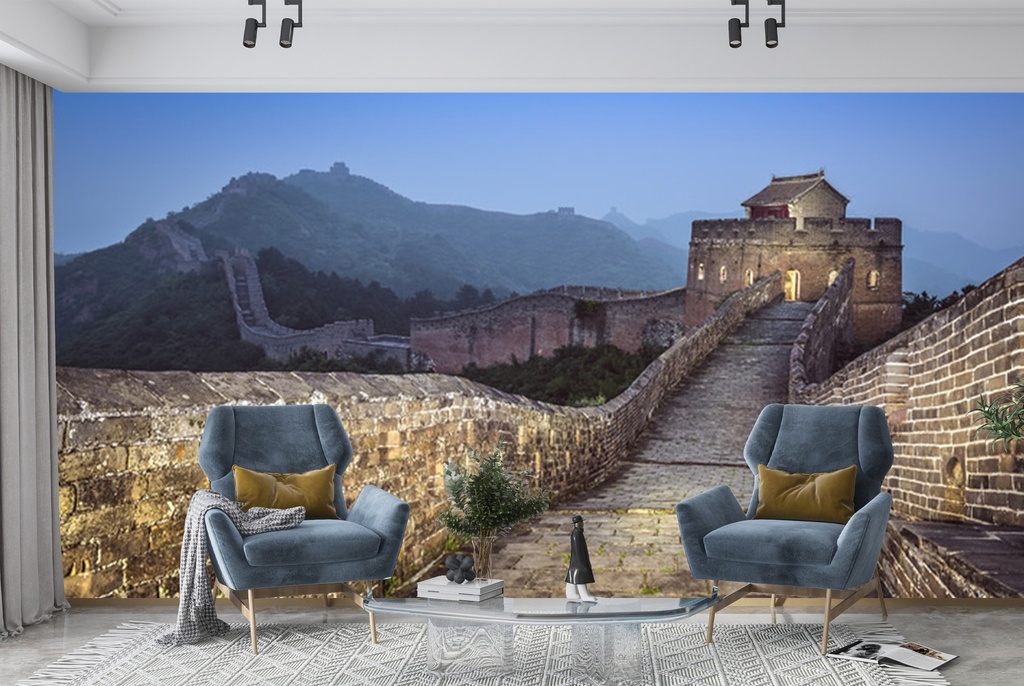 The Great Wall Of China Twilight Wall Mural Wallpaper