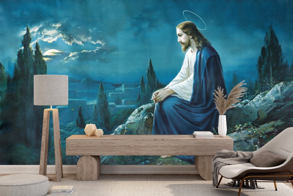 Jesus Christ Wall Mural Wallpaper