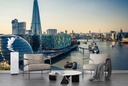 London City Skyline Wall Mural Wallpaper