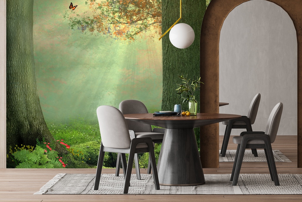 Enchanted Forest Wall Mural Wallpaper