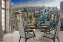 Dubai City Skyline Wall Mural Wallpaper