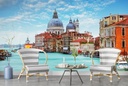 Grand Canal & Gondolas Venice Wall Mural Wallpaper