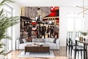 Paris Cafe Wall Mural Wallpaper