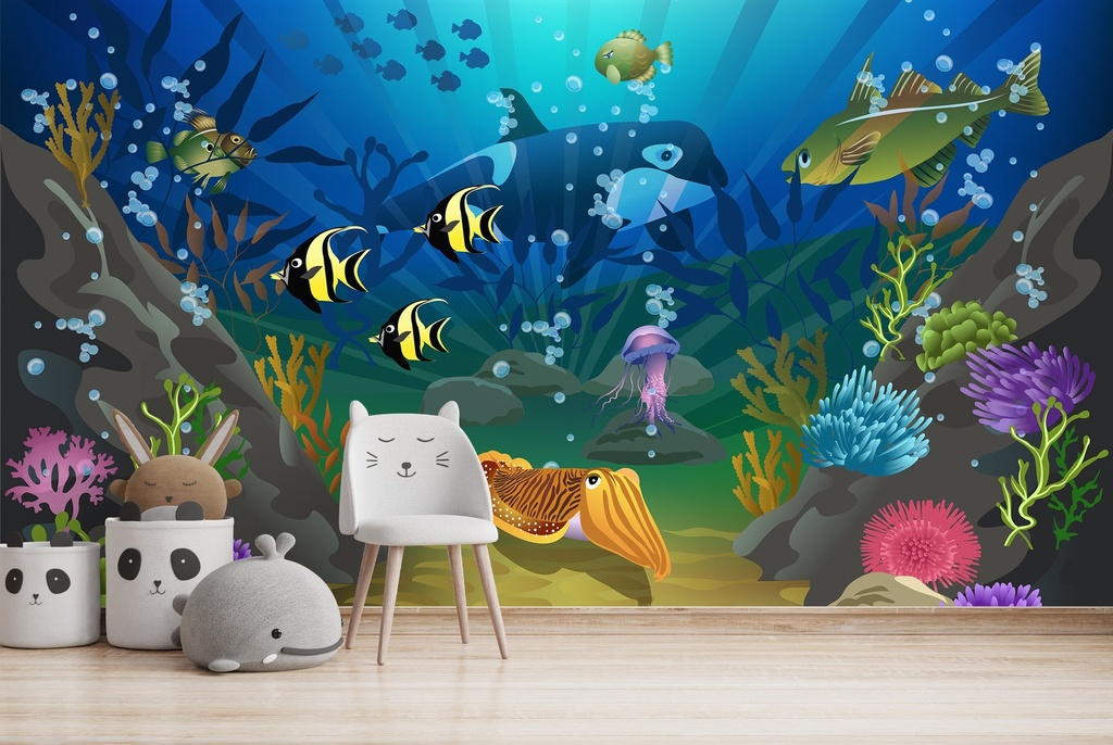 Under The Sea Wall Mural Wallpaper