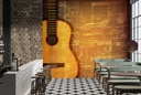 Acoustic Guitar & Music Wall Mural Wallpaper