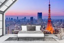Tokyo Tower Japan Cityscape Wall Mural Wallpaper