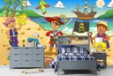 Treasure Island Pirate Wall Mural Wallpaper