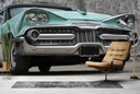Classic American Car Wall Mural Wallpaper