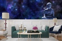 Buddha Stars Wall Mural Wallpaper