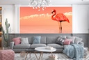 Pink Flamingo Wall Mural Wallpaper