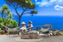 Amalfi Coast Ocean Landscape Wall Mural Wallpaper